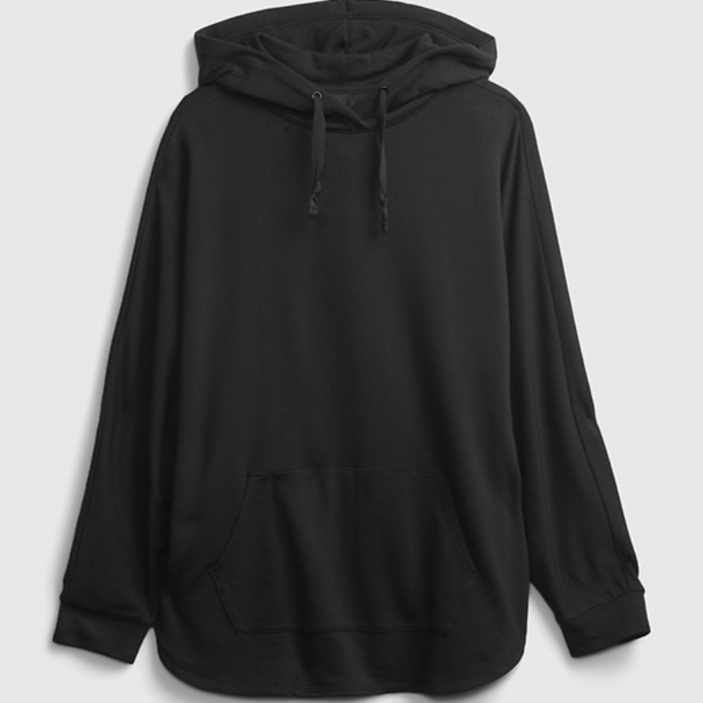 GAP Oversized Dolman Sleeve Pocket Poncho Hoodie